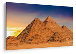 Obraz - Egyptské pyramídy (90x60 cm)