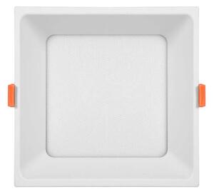 Vstavané LED 36W hranaté svietidlo biele, IP44 (LED-IN01S-UGR/CCT/36W)