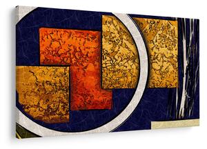 Obraz abstrakcie (90x60 cm)