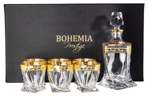 BOHEMIA QUADRO RICH GOLD WHISKY SADA 1+6 KS