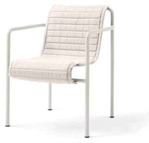 HAY Textilný podsedák Palissade Dining Armchair quilted cushion, cream white