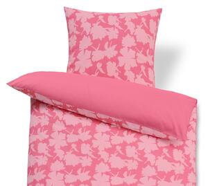 Prémiová bavlnená posteľná bielizeň, ružová, štandardná veľkosť
