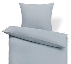 Ľanová posteľná bielizeň, modrá, štandardná veľkosť