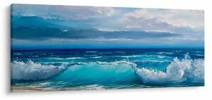 Obraz - Morské vlny (120x50 cm)