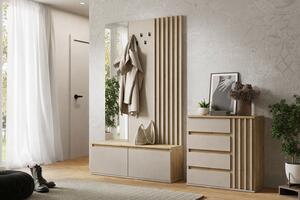 PREDSIEŇOVÁ STENA ESTER KAŠMÍR + DUB ARTISAN 120 cm