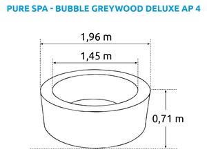 Intex | Bazén vírivý nafukovací Pure Spa - Bubble Greywood Deluxe AP 4 | 11400254