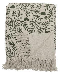 Prehoz z recyklovanej bavlny Maribelle Green 160 x 130 cm