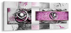 Obraz abstrakcie (120x50 cm)