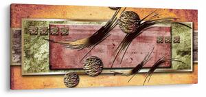 Abstraktný obraz (120x50 cm)