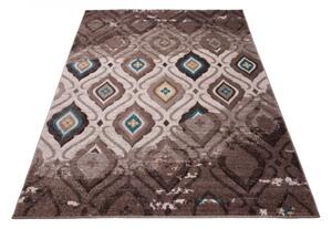 Koberec Sumatra H109A Geometric hnedý, tmavo béžový