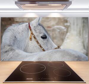 Panel do kuchyne Biely arabský kôň