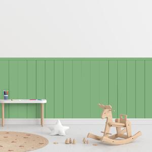 PIPPER. Textilná samolepiaca tapeta - Obdĺžnik - Fľaškovozelená farba Farba: Bledá, Veľkosť: 100 cm