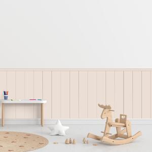PIPPER. Textilná samolepiaca tapeta - Obdĺžnik - Hnedá farba Farba: Bledá, Veľkosť: 80 cm