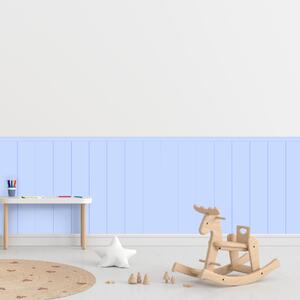 PIPPER. Textilná samolepiaca tapeta - Obdĺžnik - Modrá farba Farba: Bledá, Veľkosť: 80 cm