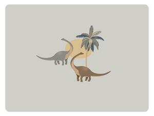 Detské prestieranie zo silikónu Dino