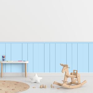 PIPPER. Textilná samolepiaca tapeta - Obdĺžnik - Námornícka modrá farba Farba: Bledá, Veľkosť: 80 cm