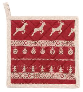 Chňapka - podložka Nordic Christmas - 20*20 cm - Clayre & Eef