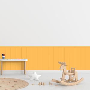 PIPPER. Textilná samolepiaca tapeta - Obdĺžnik - Žltá farba Farba: Tmavá, Veľkosť: 60 cm