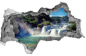 Diera 3D foto tapeta nálepka Krka vodopády nd-b-92934711