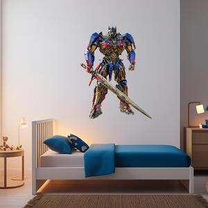 Textilná nálepka na stenu "Transformer - Optimus Prime"