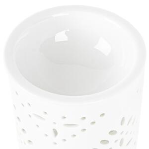 Porcelánová arómalampa Whittle biela, 8,5 x 12 cm