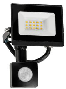 BERGE LED reflektor IP65 - 20W - 1800lm s pohybovým a súmrakovým senzorom - studená biela