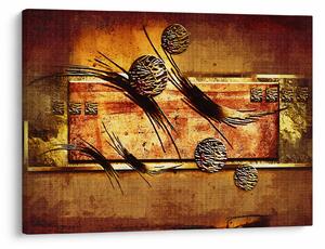 Obraz abstrakcie (70x50 cm)