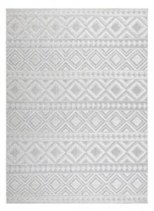Koberec SOLE D3851 Boho, romby - ploské tkanie béžový