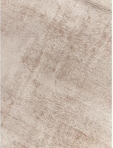 Okrúhly ručne tkaný koberec z viskózy Jane