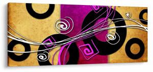 Obraz abstrakcie (120x50 cm)