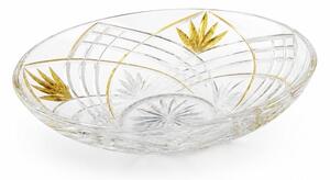 KRIŠTÁĽOVÁ MISA PRESTIGE MELODIA GOLD FAN 300MM