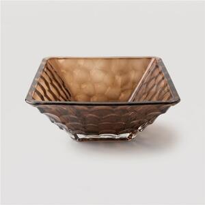 KRIŠTÁĽOVÁ MISA BOHEMIA MARBLE HONEY 260MM