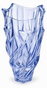KRIŠTÁĽOVÁ VÁZA BOHEMIA FLAMENCO BLUE TOUCH 300MM