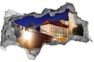 Fototapeta diera na stenu 3D Krakov, poľsko nd-b-124579223