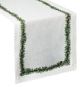 VIANOČNÝ BEHÚŇ NA STÔL XMAS8 40X140 CM VZOROVANÁ