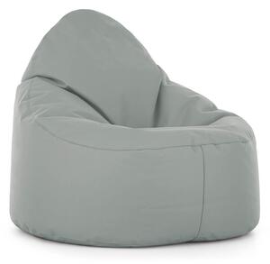 SakyPaky sedací vak Citron svetlo sivá