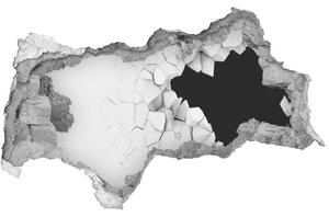 Diera 3D fototapeta nálepka Diera v stene nd-b-53922873