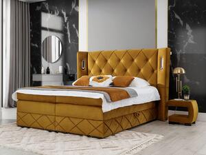 Kontinentálna posteľ Banjul Lux, Rozmer postele: 120x200, Dostupné poťahy: Kameleon 59 Mirjan24 5903211225284