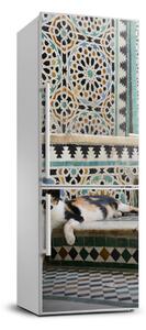 Samolepiace nálepka na chladničku Mačka Maroko