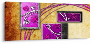 Obraz abstrakcie (120x50 cm)