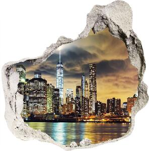 Diera 3D fototapety nálepka Manhattan new york city