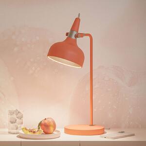 Paulmann Stolová lampa Juna STYLE, broskyňová, výška 51 cm, kov, Žltá / oranžová, Obývacia izba / jedáleň, kov, Moderný, Stojacie svietidlo