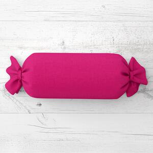 Biante Vankúš valec bonbon Rongo RG-096 Fuchsiový 15x40 cm