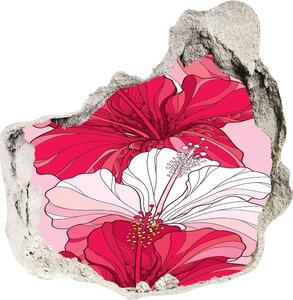 Nálepka fototapeta 3D výhľad Havajské kvety