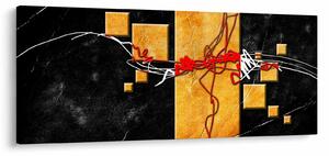 Abstraktný obraz - Tanečnice (120x50 cm)