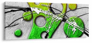 Abstraktný obraz (120x50 cm)