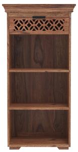 Knižnica Mira 60x120x45 indický masív palisander