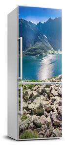 Foto nálepka na chladničku Čierne jazero Tatry