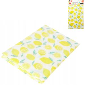 PVC obrus LEMON 130x180 cm, žltý