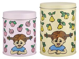 Muurla Set dóz Pippi Fruits 2 ks, smalt